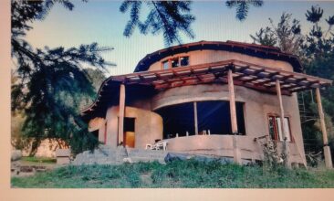 Casa Villa Turismo El bolsón Construcción de barro